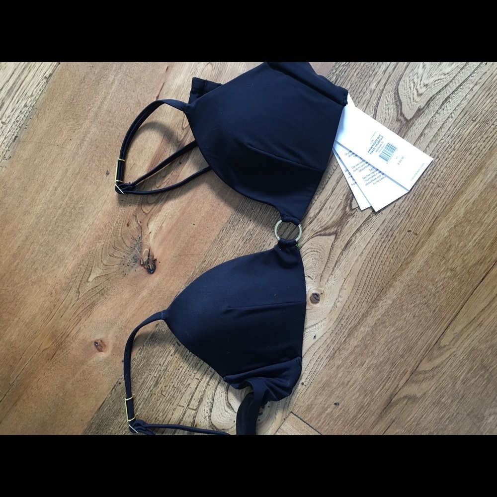 Black Calvin Klein Bikini top